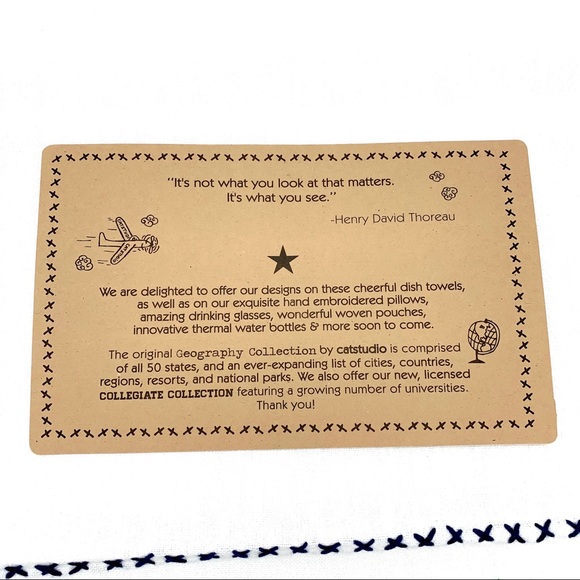 New Connecticut State Cat Studio Hand/Dish Towel - Picture 6 of 10